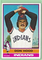 1976 Topps Base Set #132 Don Hood