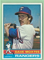 1976 Topps Base Set #327 Dave Moates