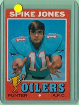 1971 Topps Base Set #64 Spike Jones