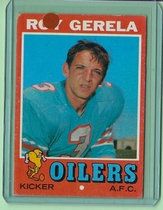 1971 Topps Base Set #14 Roy Gerela