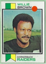 1973 Topps Base Set #210 Willie Brown