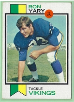 1973 Topps Base Set #510 Ron Yary