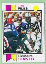 1973 Topps Base Set #49 Jim Files