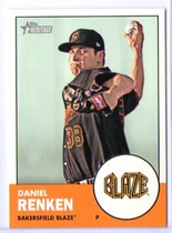 2012 Topps Heritage Minors #93 Daniel Renken