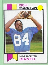 1973 Topps Base Set #391 Rich Houston
