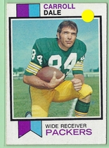 1973 Topps Base Set #399 Carroll Dale