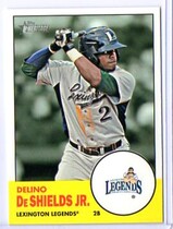 2012 Topps Heritage Minors #121 Delino DeShields