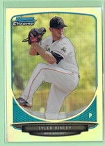 2013 Bowman Chrome Draft Draft Picks Refractors #BDPP88 Tyler Kinley