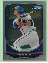 2013 Bowman Chrome Draft Draft Picks Refractors #BDPP116 Orrin Sears
