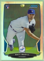2013 Bowman Chrome Refractors #190 Matt Magill