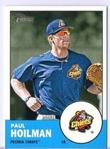 2012 Topps Heritage Minors #185 Paul Hoilman