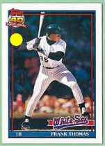 1991 Topps Base Set #79 Frank Thomas