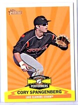 2012 Topps Heritage Minors Prospect Performers #CS Cory Spangenberg
