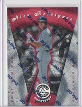 1997 Pinnacle Totally Certified Platinum Red #22 Alex Rodriguez