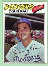1977 Topps Base Set #421 Doug Rau