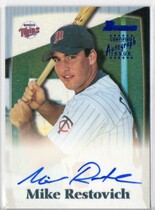 2000 Bowman Autos #39 Michael Restovich