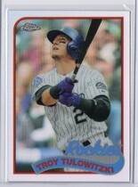 2014 Topps Chrome 1989 Topps Chrome #89TC-TT Troy Tulowitzki