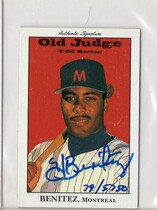 1995 Signature Rookies Old Judge Signatures #6 Yamil Benitez