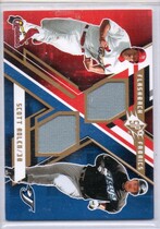 2009 SPx Flashback Fabrics #FF-SR Scott Rolen