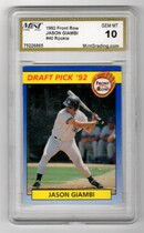 1992 Front Row Draft Picks #40 Jason Giambi