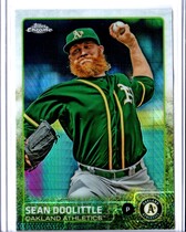 2015 Topps Chrome Prism Refractor #41 Sean Doolittle