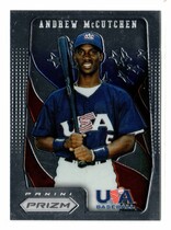 2012 Panini Prizm USA Baseball #USA5 Andrew Mccutchen