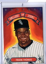 1992 Donruss Triple Play Gallery of Stars #GS-12 Frank Thomas