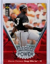 1997 Upper Deck Collectors Choice Premier Power #PP12 Frank Thomas