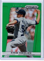 2013 Panini Prizm Prizms Green #16 Kris Medlen