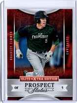 2015 Panini Elite Extra Edition Prospect Status #24 Bradley Zimmer