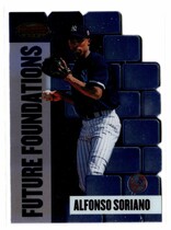 1999 Bowman Best Future Foundations Mach I #FF7 Alfonso Soriano