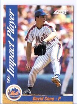 1992 Score Impact Players #90 David Cone