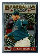 1993 Finest Base Set #3 Bryan Harvey