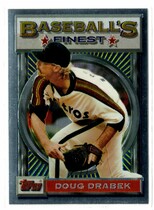 1993 Finest Base Set #127 Doug Drabek