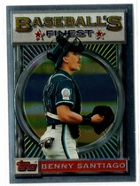 1993 Finest Base Set #138 Benito Santiago