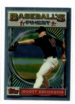 1993 Finest Base Set #142 Scott Erickson