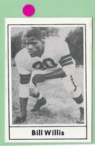 1977 Touchdown Club #50 Bill Willis