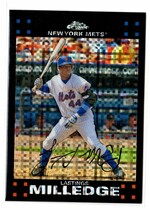 2007 Topps Chrome X-Fractors #38 Lastings Milledge