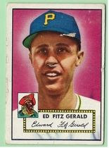 1952 Topps Base Set #236 Ed Fitzgerald