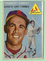 1954 Topps Base Set #158 Peanuts Lowrey
