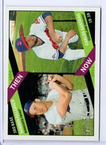 2015 Topps Heritage Then and Now #TAN-5 Carlos Santana|Harmon Killebrew