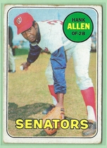 1969 Topps Base Set #623 Hank Allen