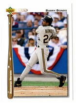 1992 Upper Deck Home Run Heroes #HR21 Barry Bonds