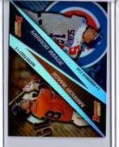 2015 Bowman Best Mirror Image #MI-3 Buster Posey|Kyle Schwarber