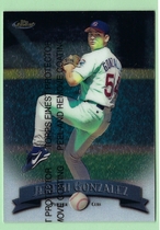 1998 Finest Base Set #13 Jeremi Gonzalez