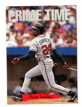 1993 Leaf Triple Play Nicknames #8 Deion Sanders