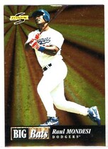 1996 Score Big Bats #8 Raul Mondesi