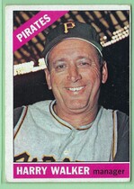 1966 Topps Base Set #318 Harry Walker