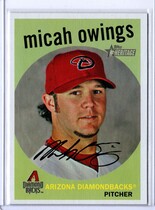 2008 Topps Heritage #466 Micah Owings