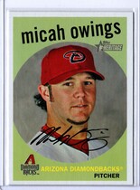 2008 Topps Heritage #466 Micah Owings